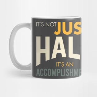 Half Marathon Runner Saying Mug